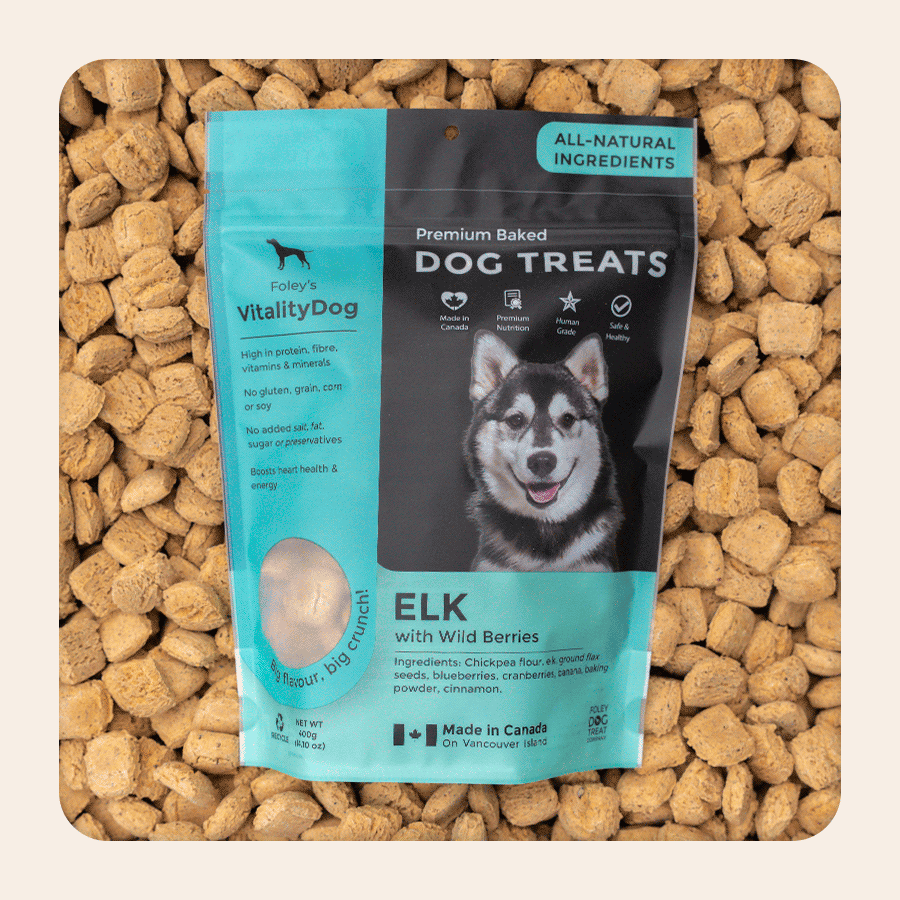Elk with Wild Berries – Foley Dog Treat Company