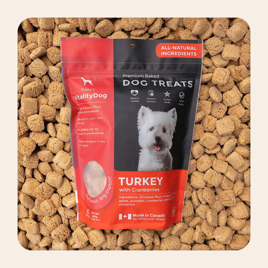 Turkey with Cranberry – Foley Dog Treat Company