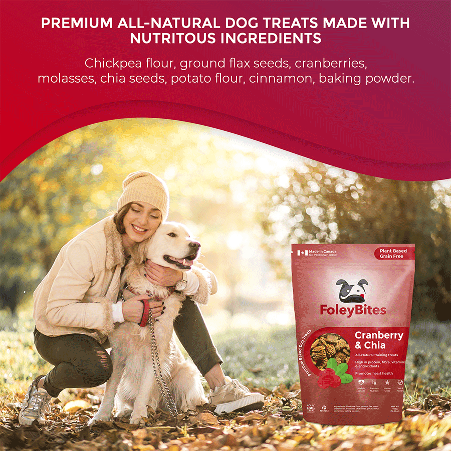 Cranberry & Chia - Foley Dog Treat Company