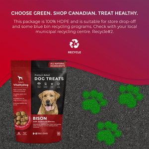 
                  
                    Bison with Saskatoon Berries - Foley Dog Treat Company
                  
                