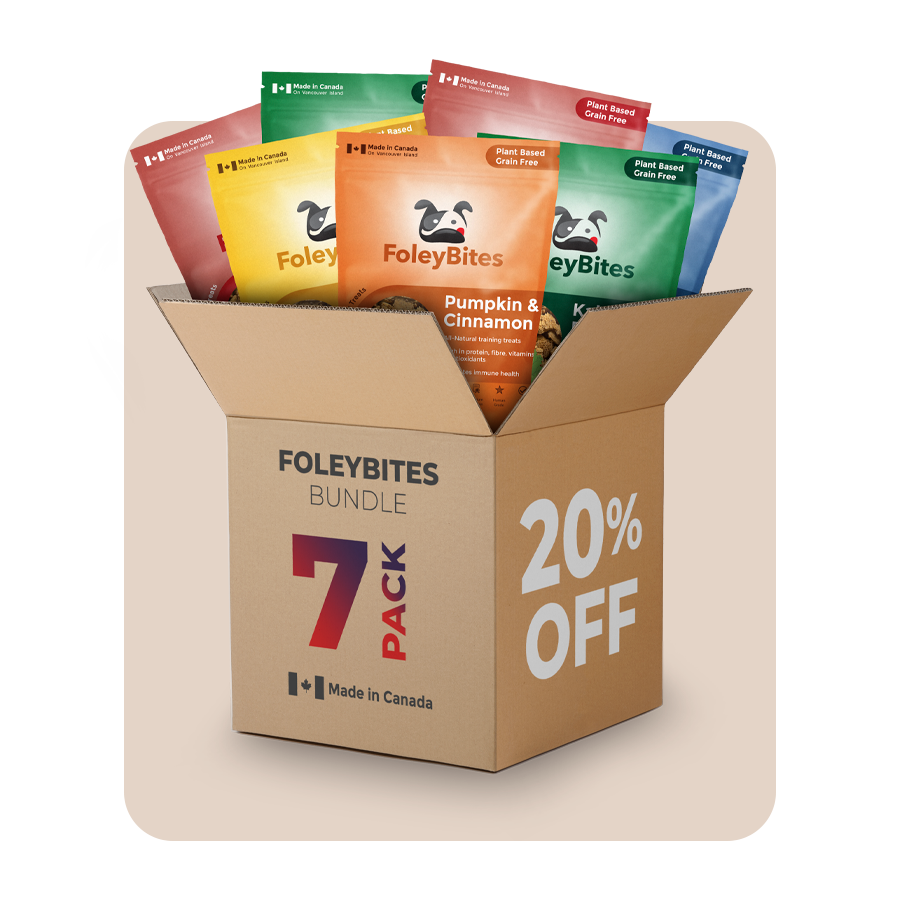 FoleyBites - 7 Pack Bundle – Foley Dog Treat Company