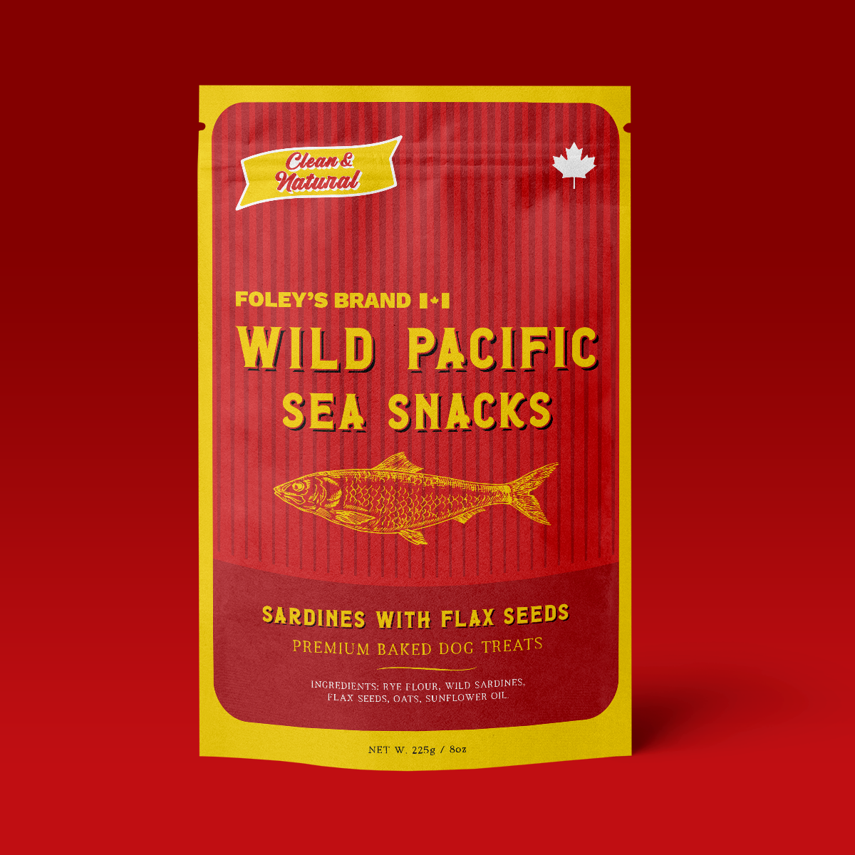 Sardines with Flax Seeds