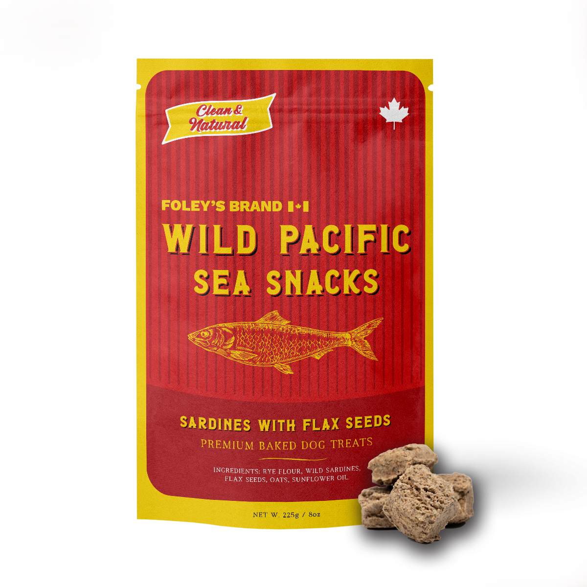 Sardines with Flax Seeds