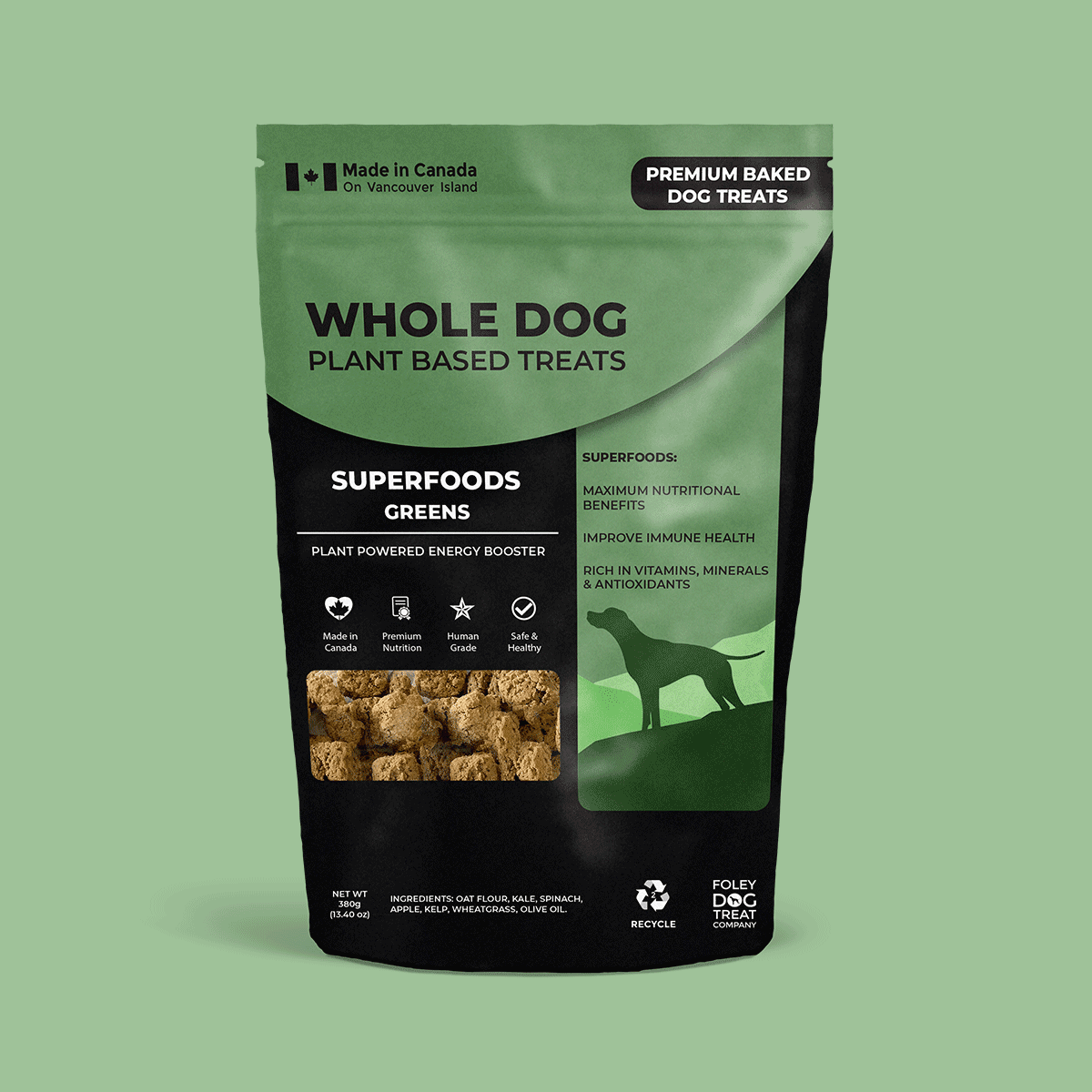 Superfoods Greens - Foley Dog Treat Company