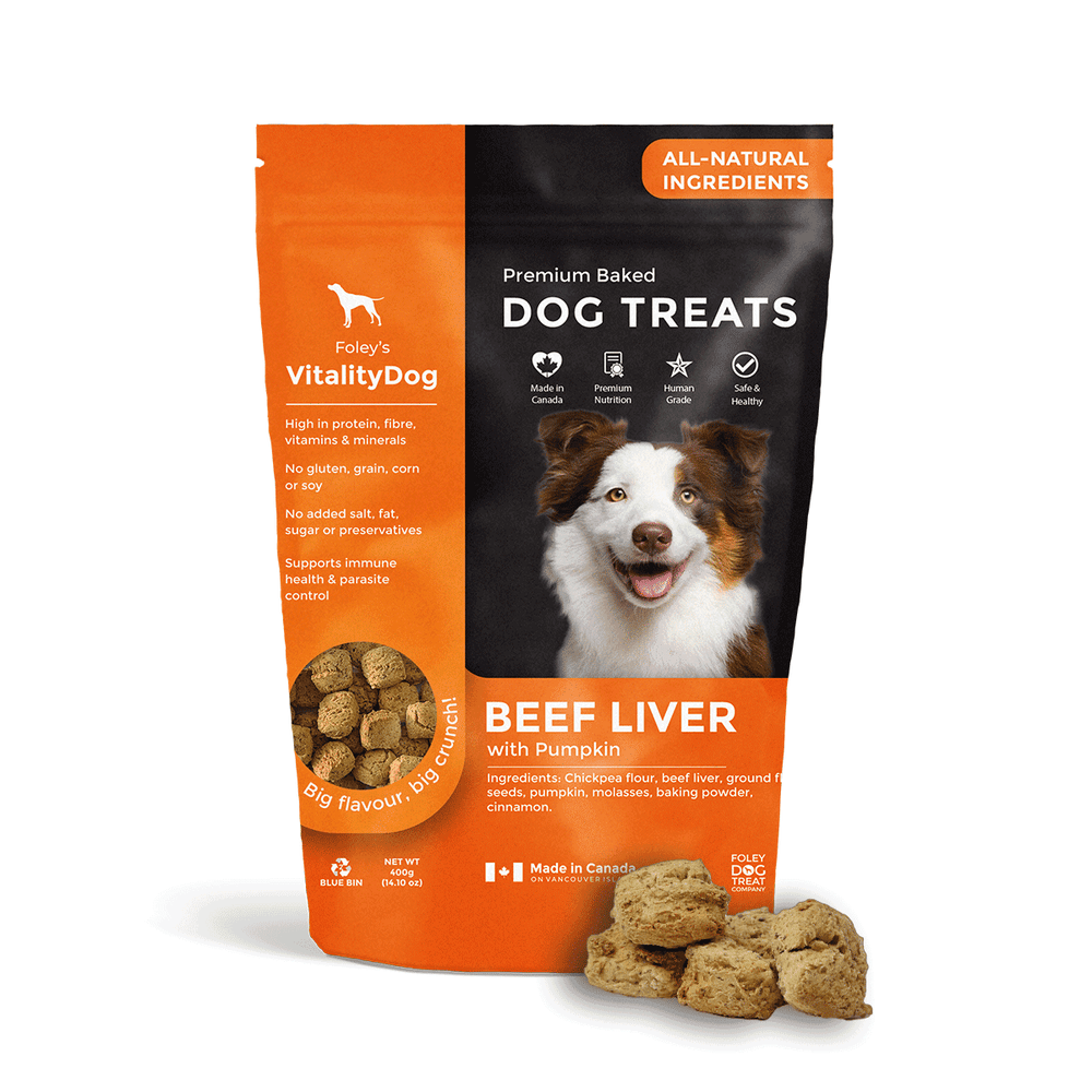 Beef Liver with Pumpkin - Foley Dog Treat Company