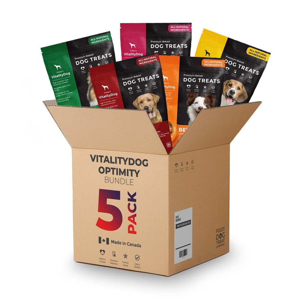 VitalityDog - Optimity 5-pack - Foley Dog Treat Company