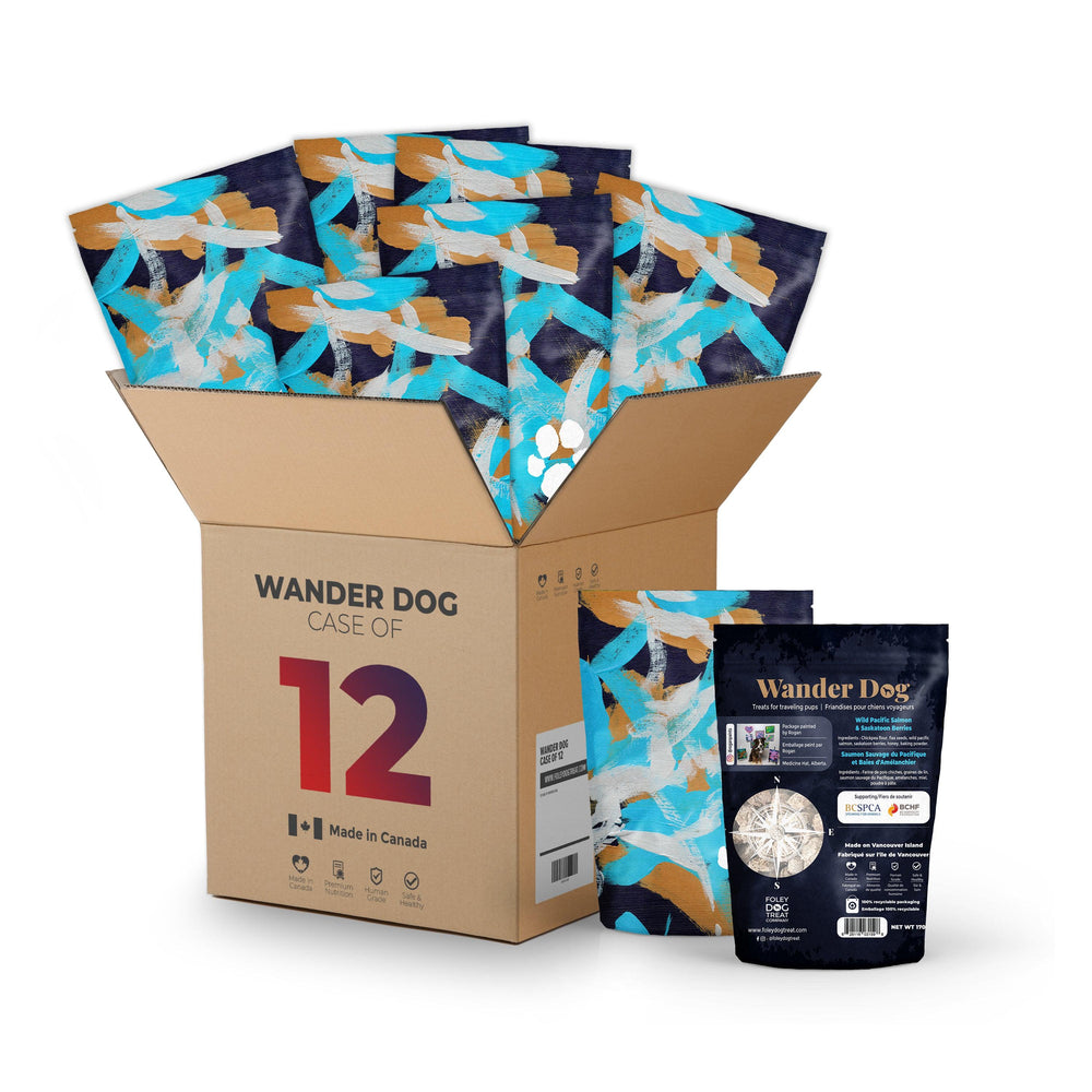 Wander Dog Case of 12 Wholesale - Foley Dog Treat Company